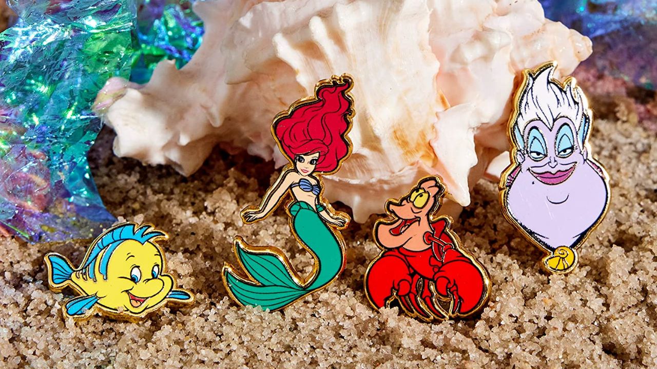 Loungefly Disney The Little Mermaid 4-Piece Pin Set Now Available for Pre-Order