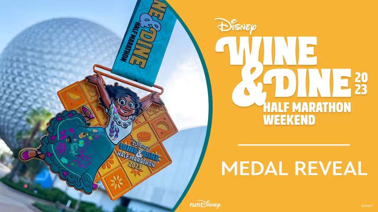 runDisney Reveals 2023 Disney Wine & Dine Half Marathon Weekend Medals