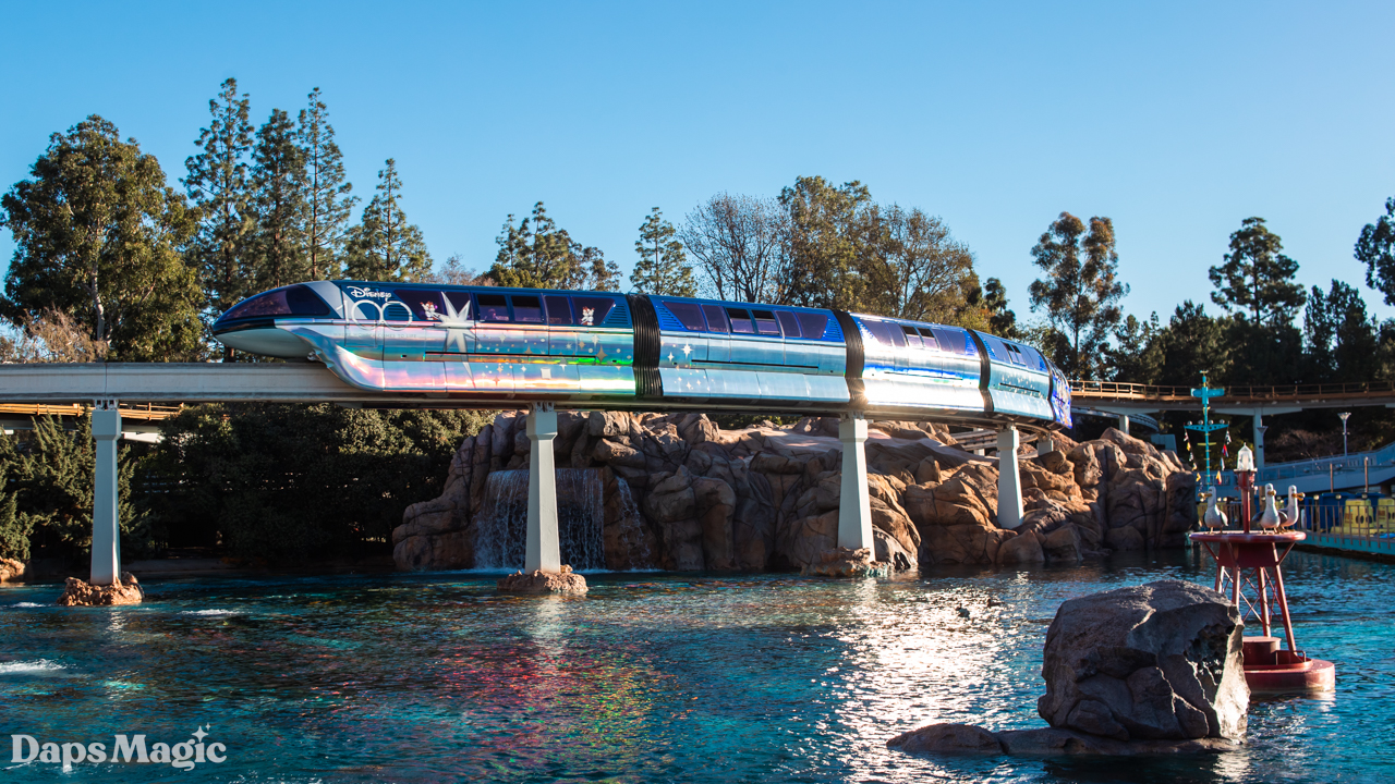 Disneyland’s Monorail Closed Through the End of August