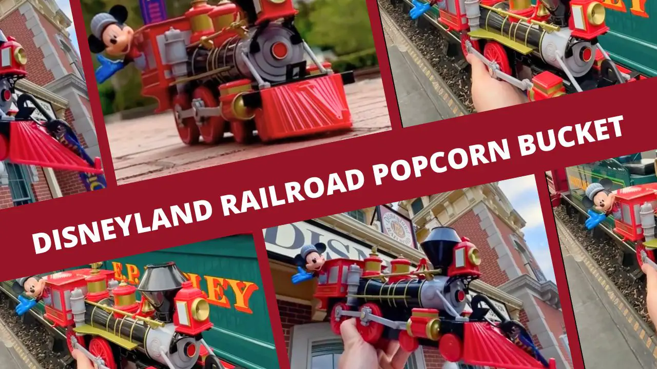 New Disneyland Railroad Popcorn Bucket Heading to Disneyland