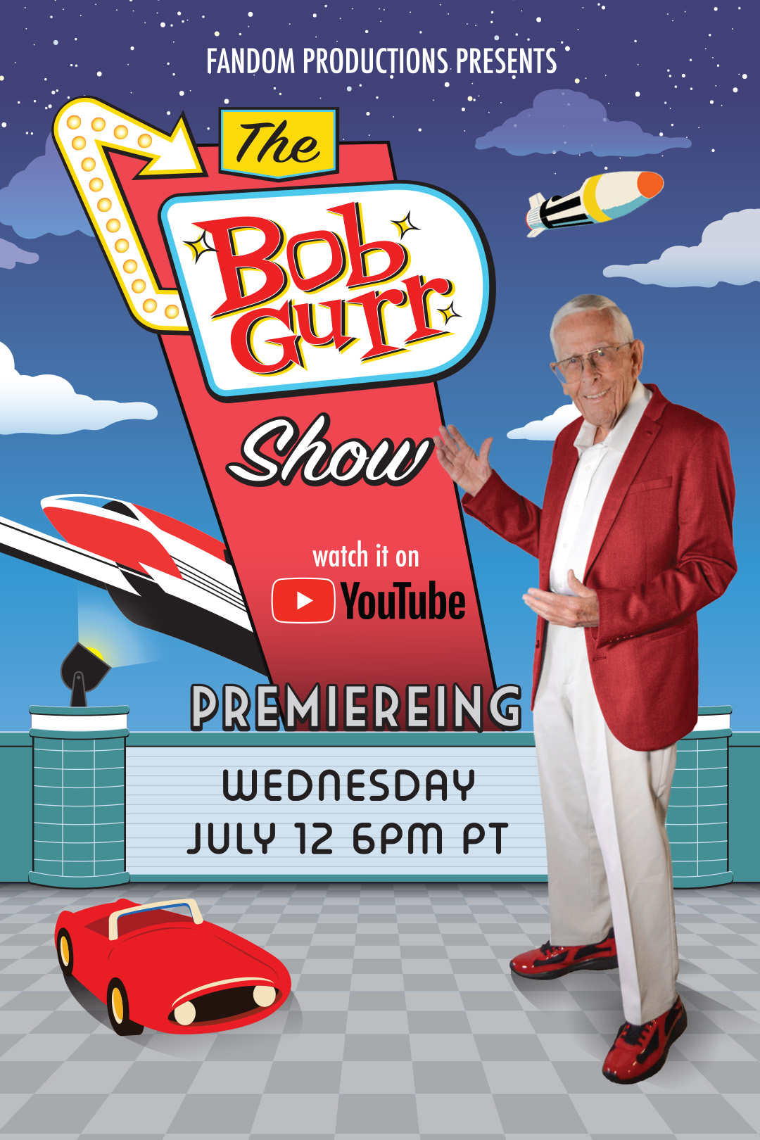 Disney Legend Bob Gurr Launches "The Bob Gurr Show"