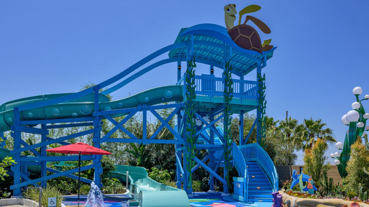 New “Finding Nemo” Themed Water Play Area to Open at Disney’s Paradise Pier on August 1st