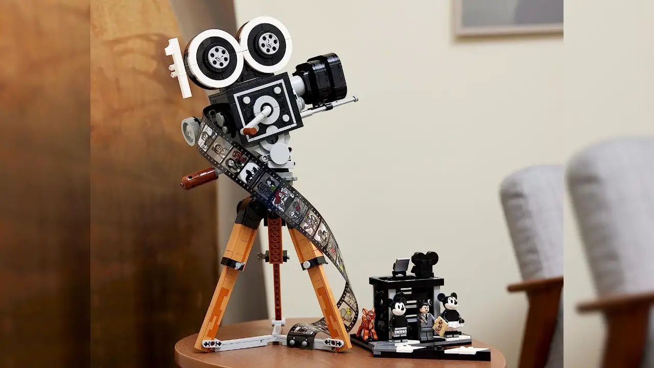 LEGO Disney Walt Disney Tribute Camera Now Available for Preorder