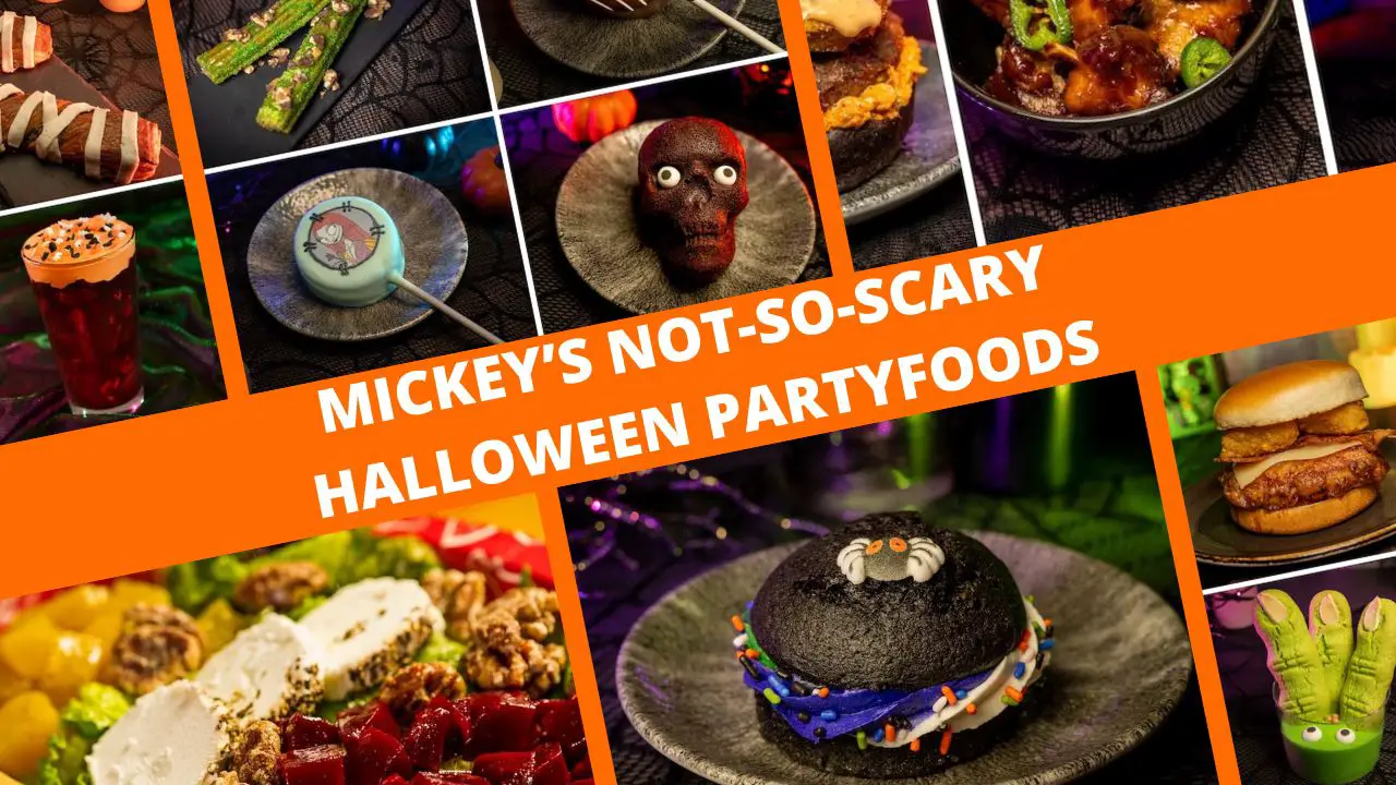 Check Out All The Foods Being Offered at Mickey’s Not-So-Scary Halloween Party