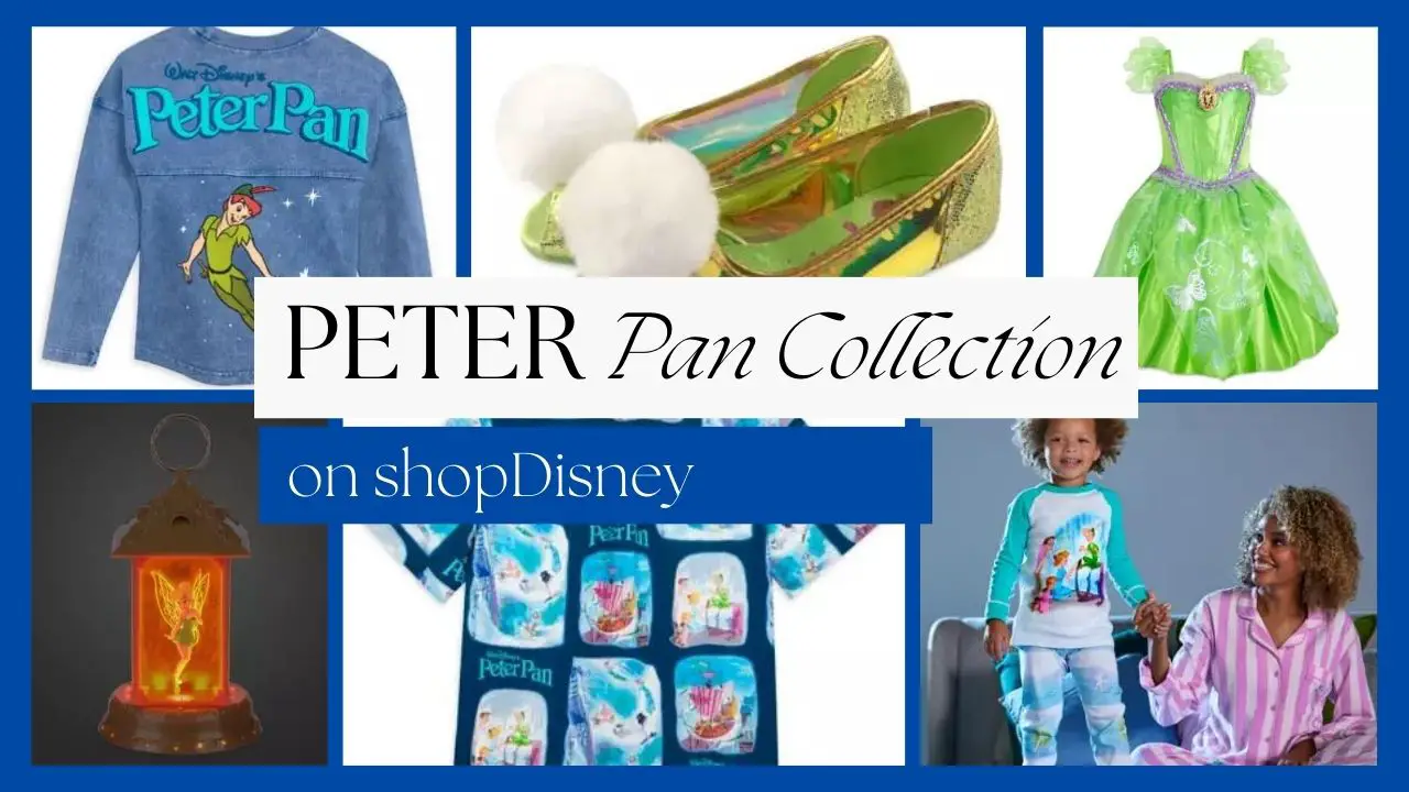 Peter Pan Collection Arrives on shopDisney
