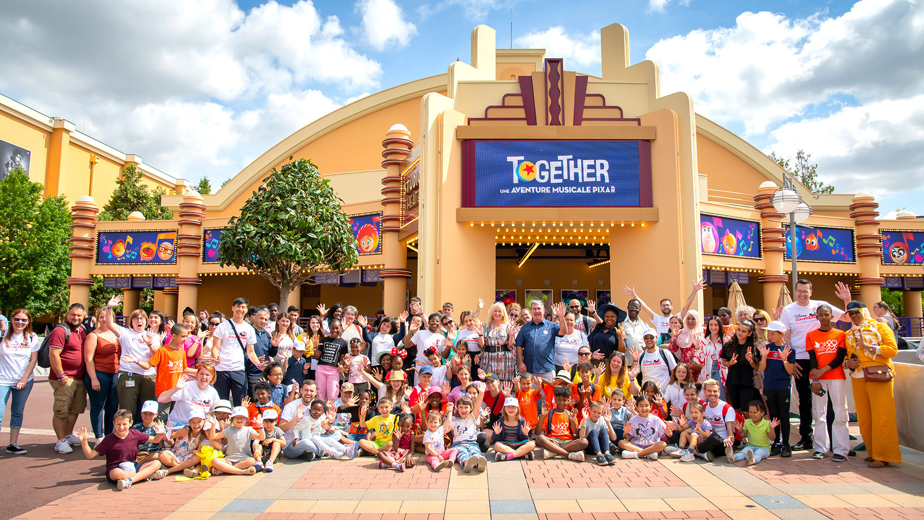 Underprivileged Children Invited to Disneyland Paris From Secours Populaire Français