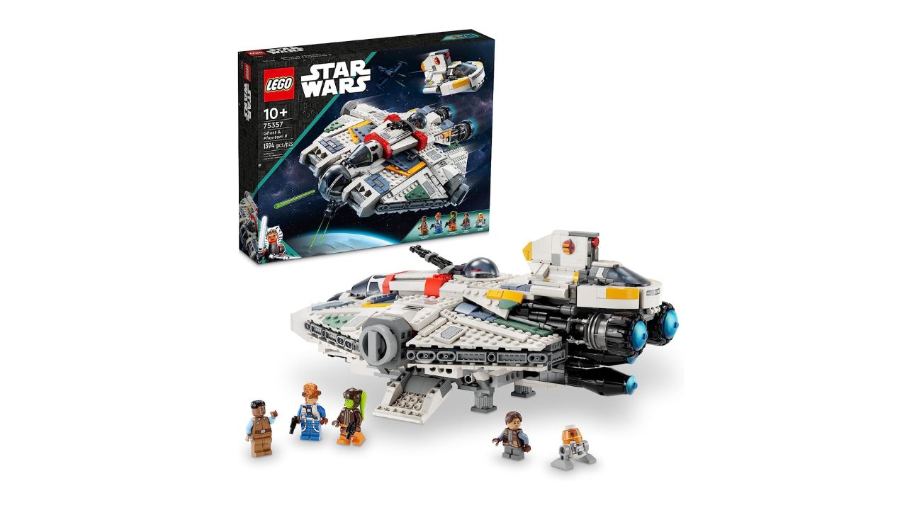 LEGO Star Wars: Ahsoka Ghost & Phantom II 75357 Star Wars Playset Inspired by The Ahsoka Series Available for Preorder Exclusively From Amazon