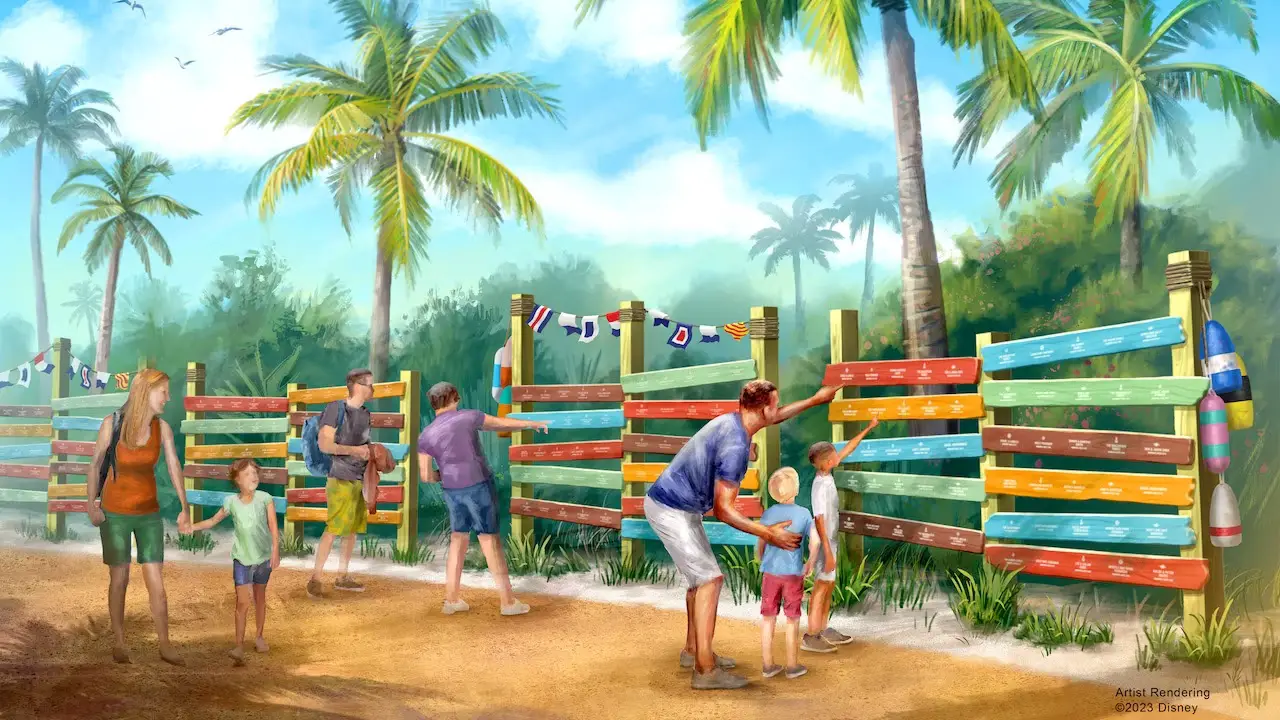 Disney Cruise Line to Honor Families on Castaway Cay with Special Display