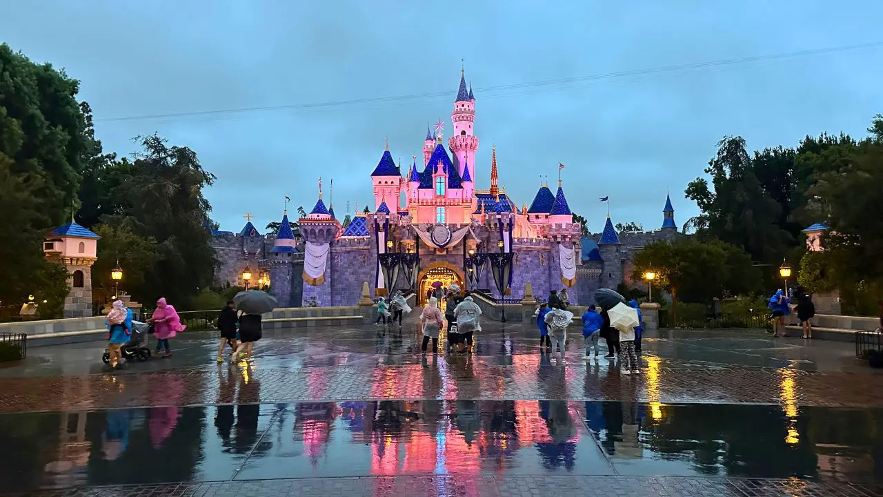 VIDEO: Tropical Storm Hilary Descends on Disneyland Resort