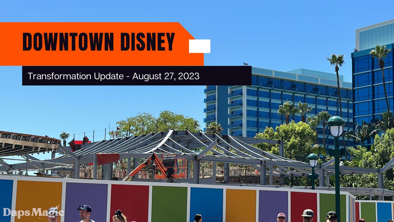 Downtown Disney District Continues to See Transformation Progress