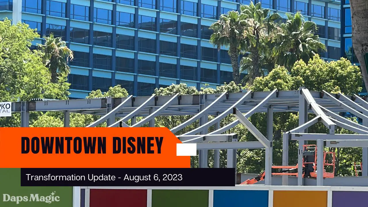 Photos/Video: Downtown Disney District Construction Update