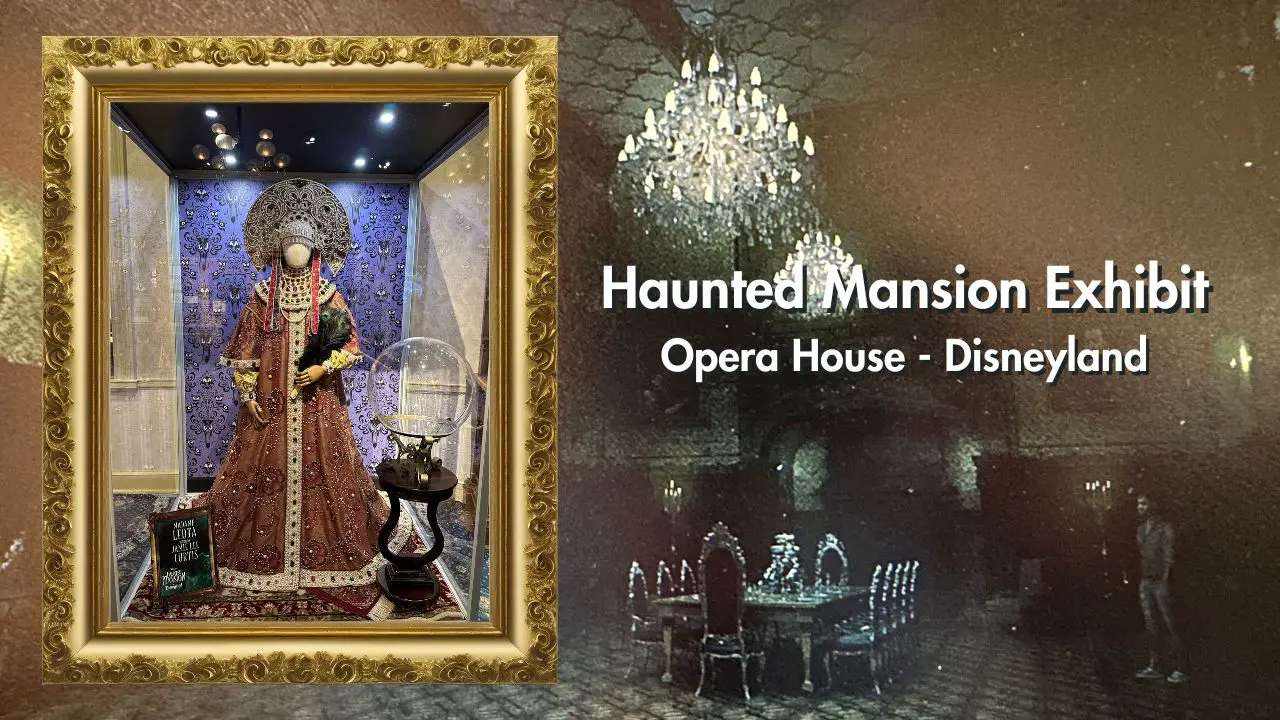 Photos/Video: Haunted Mansion Exhibit at Disneyland