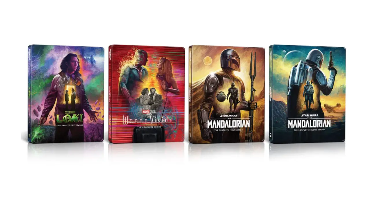 For the First Time Ever, Loki S1, WandaVision, The Mandalorian S1 & S2 Heading to 4K UHD and Blu-ray