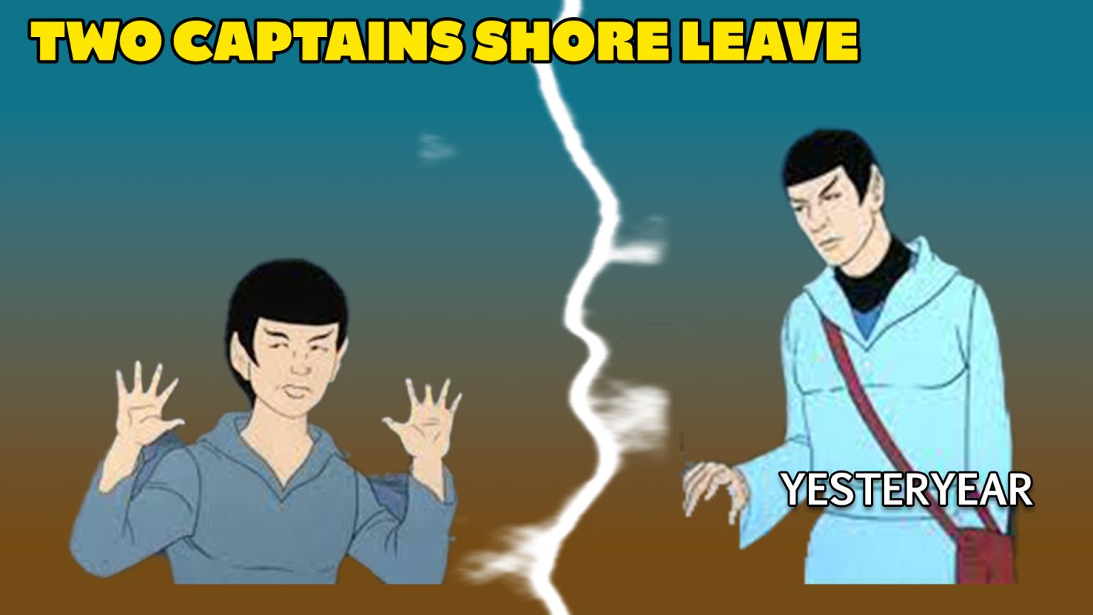 Two Captains Shore Leave - Star Trek: The Animated Series - Yesteryear
