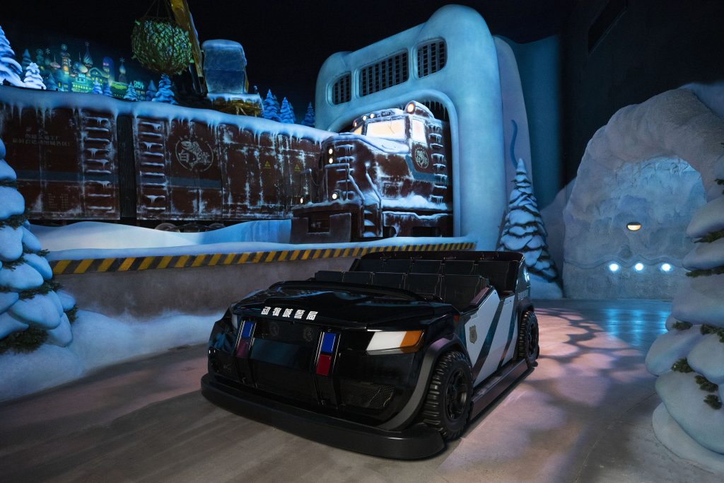 Innovative trackless ride system advances immersive experiences to new heights