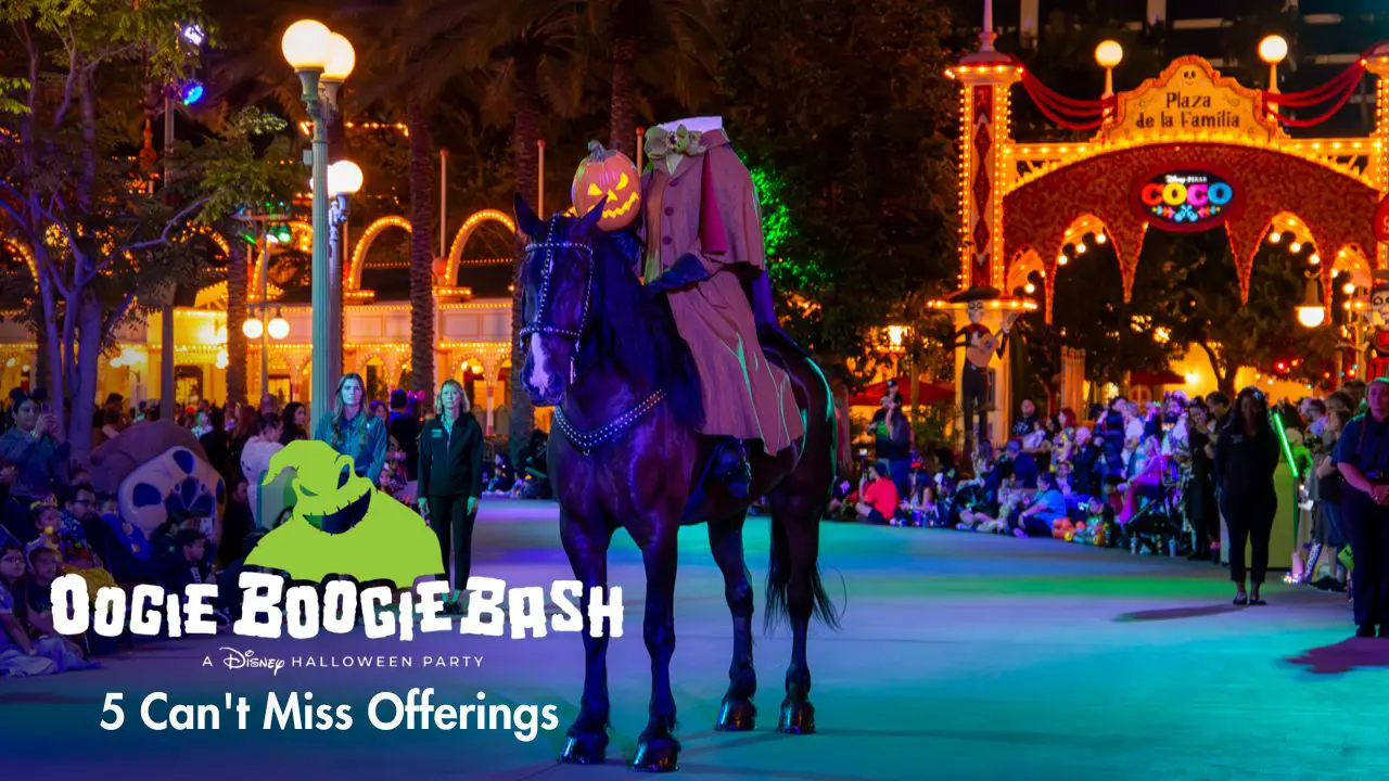 5 Can't Miss Offerings at Oogie Boogie Bash