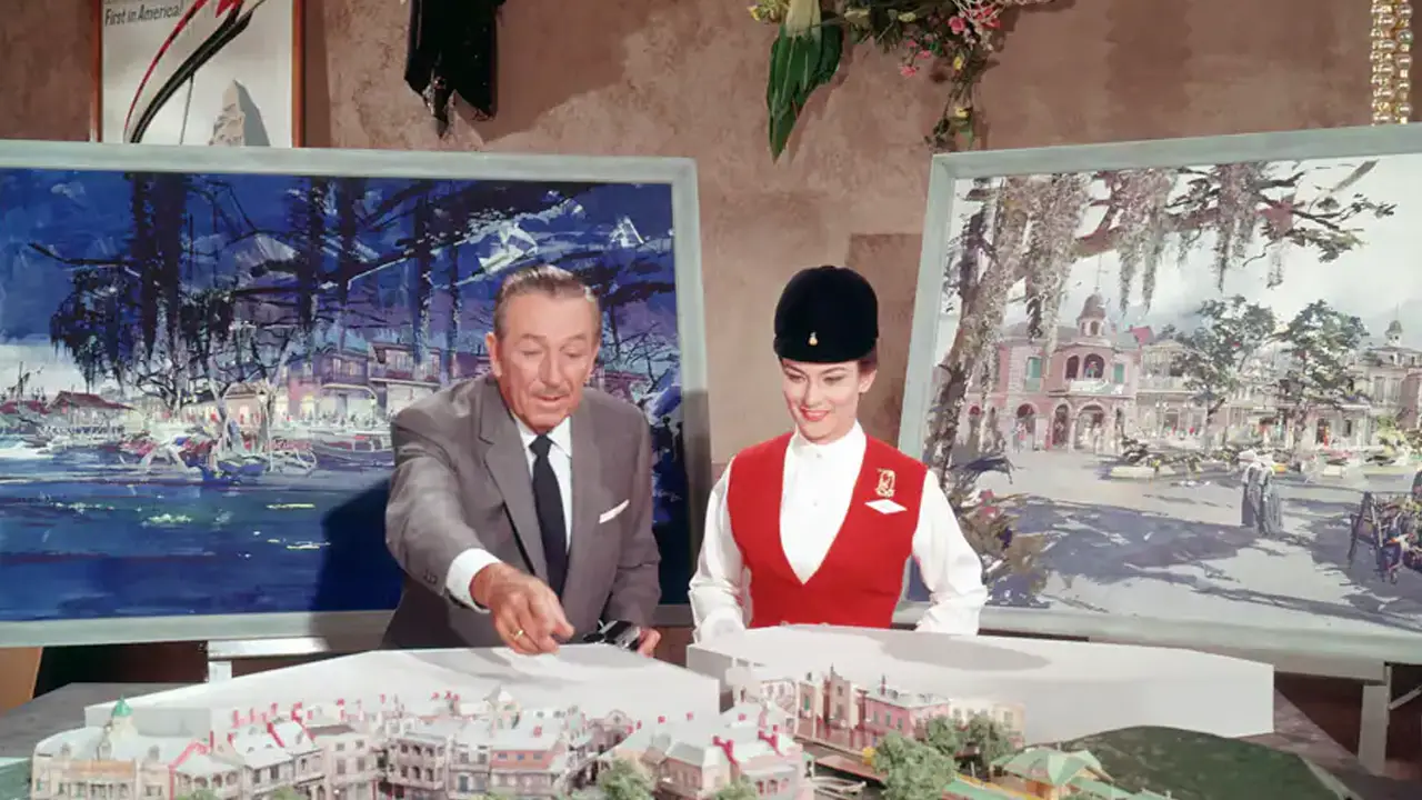 Walt Disney and First Disneyland Ambassador Julie Reihm