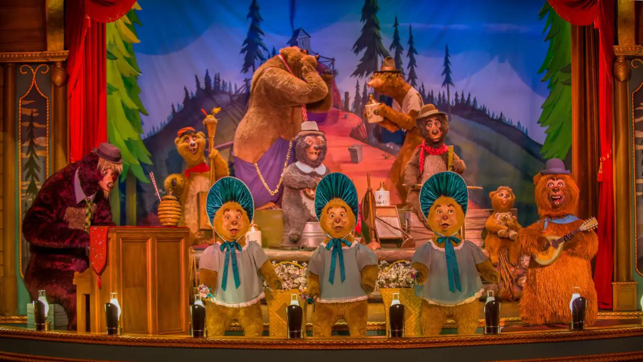 New Songs and Acts Coming to Country Bear Jamboree at Walt Disney World Resort in 2024