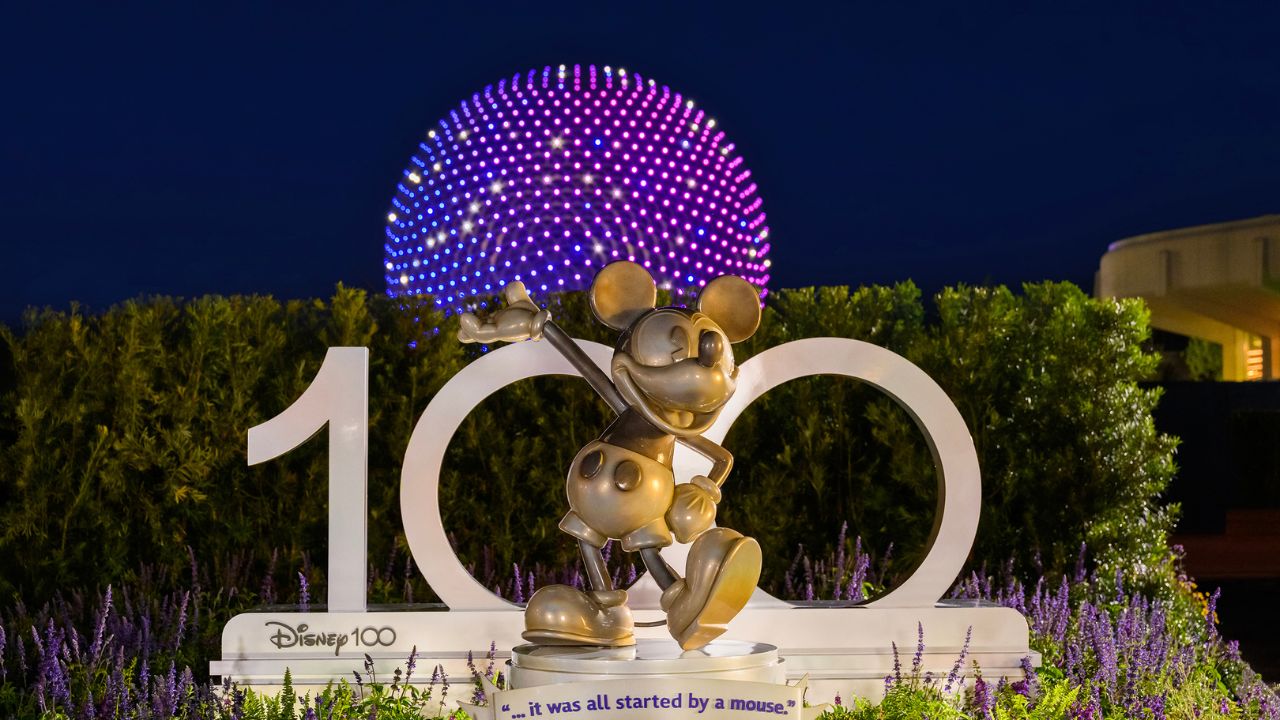 EPCOT Begins Disney100 Celebration