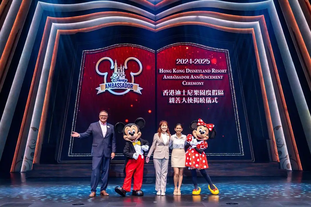 20242025 Disney Ambassadors Announced for Hong Kong Disneyland