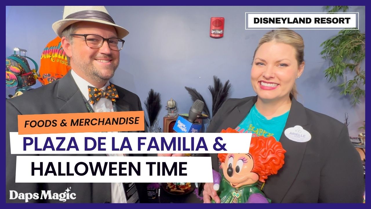 Mr. Daps Arielle Interview Plaza de la Familia and Halloween Time Foods & Merchandise