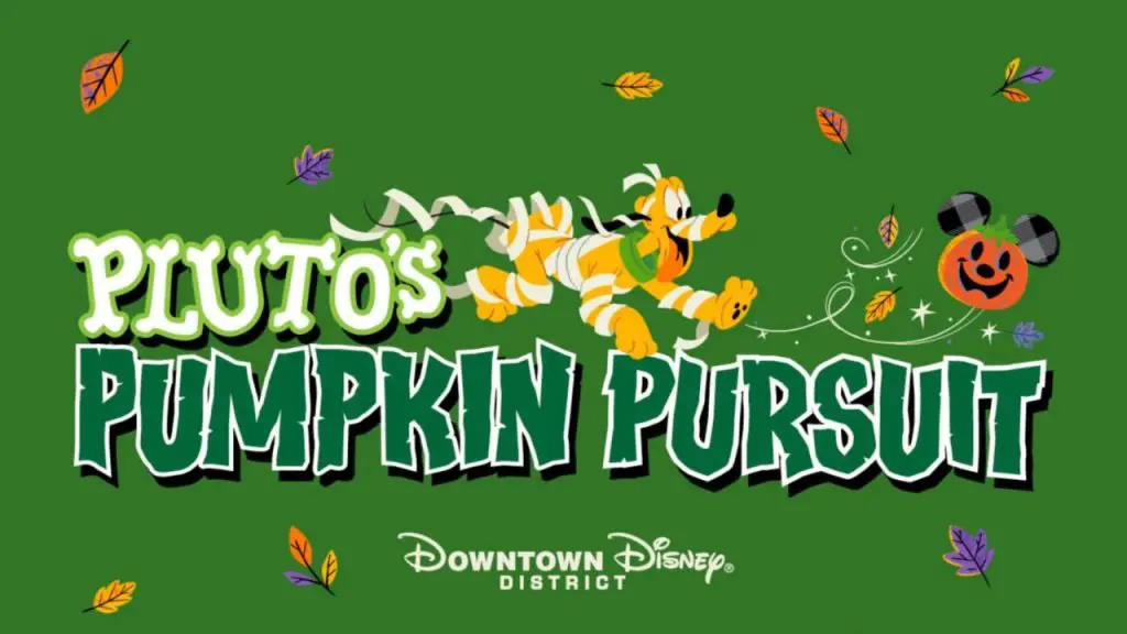 Pluto's Pumpkin Pursuit Returns to Downtown Disney