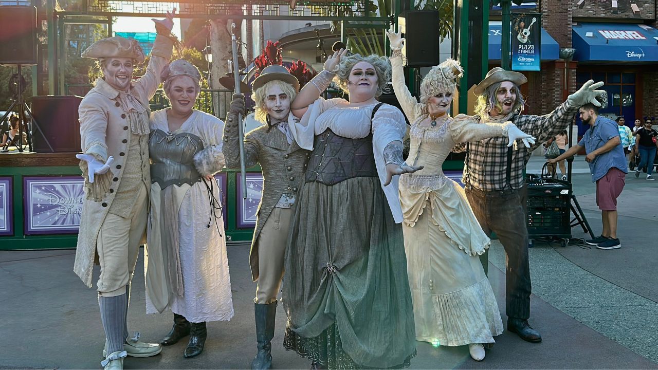 SCAREolers Materialize in Downtown Disney District for Halloween Time Performances