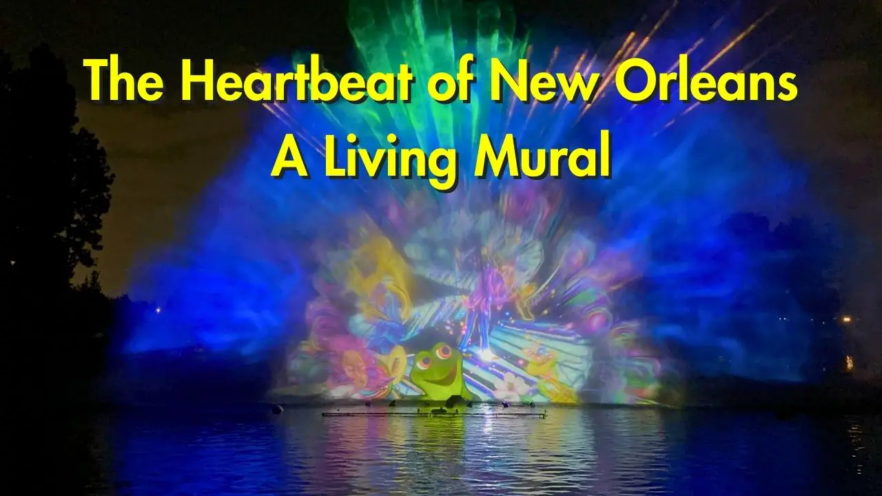 “The Heartbeat of New Orleans – A Living Mural” Brings Added Charm to the Rivers of America