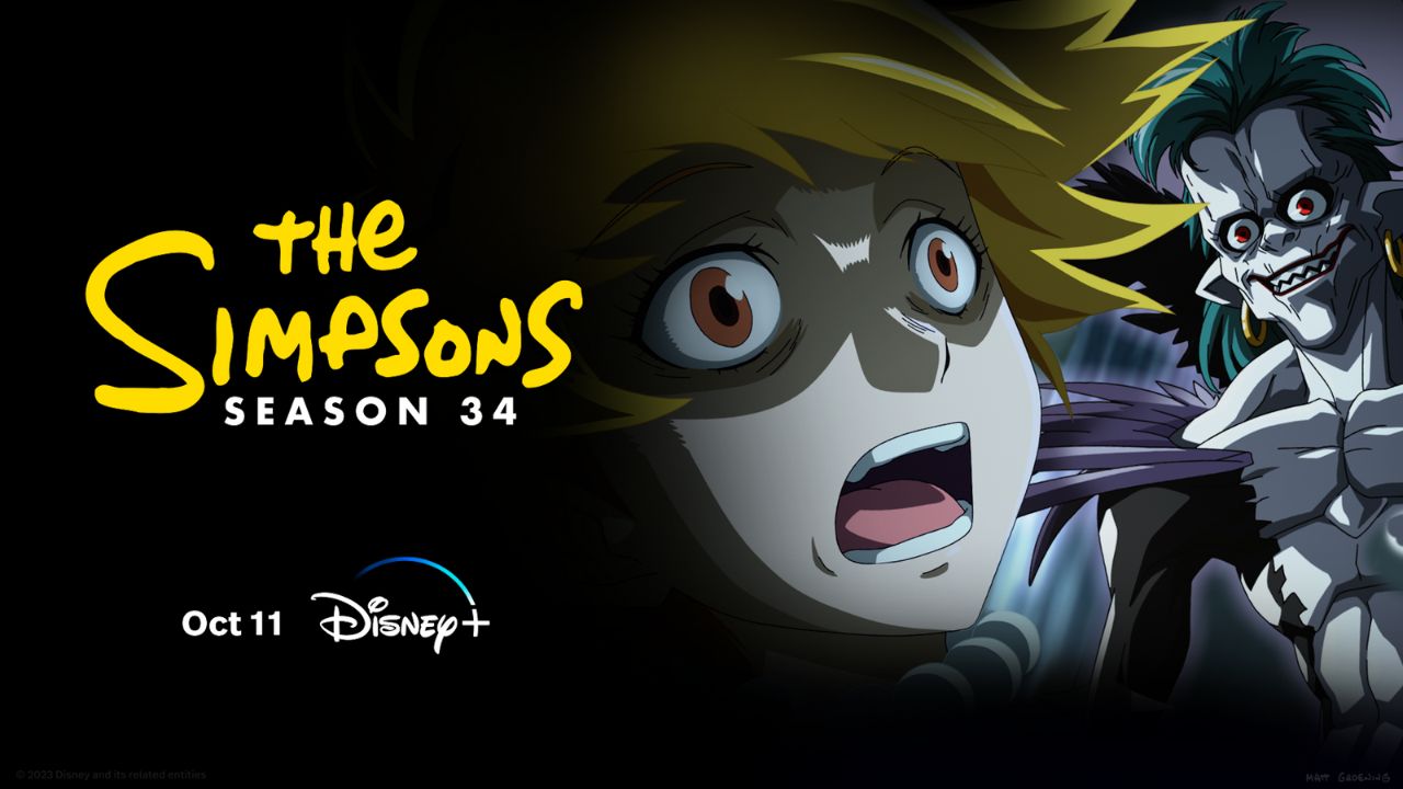 Season 34 of ‘The Simpsons’ Arriving on Disney+ on October 11