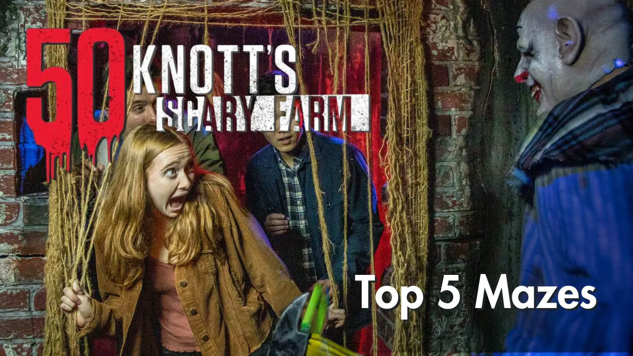My Top Five Mazes at Knott’s Scary Farm 2023