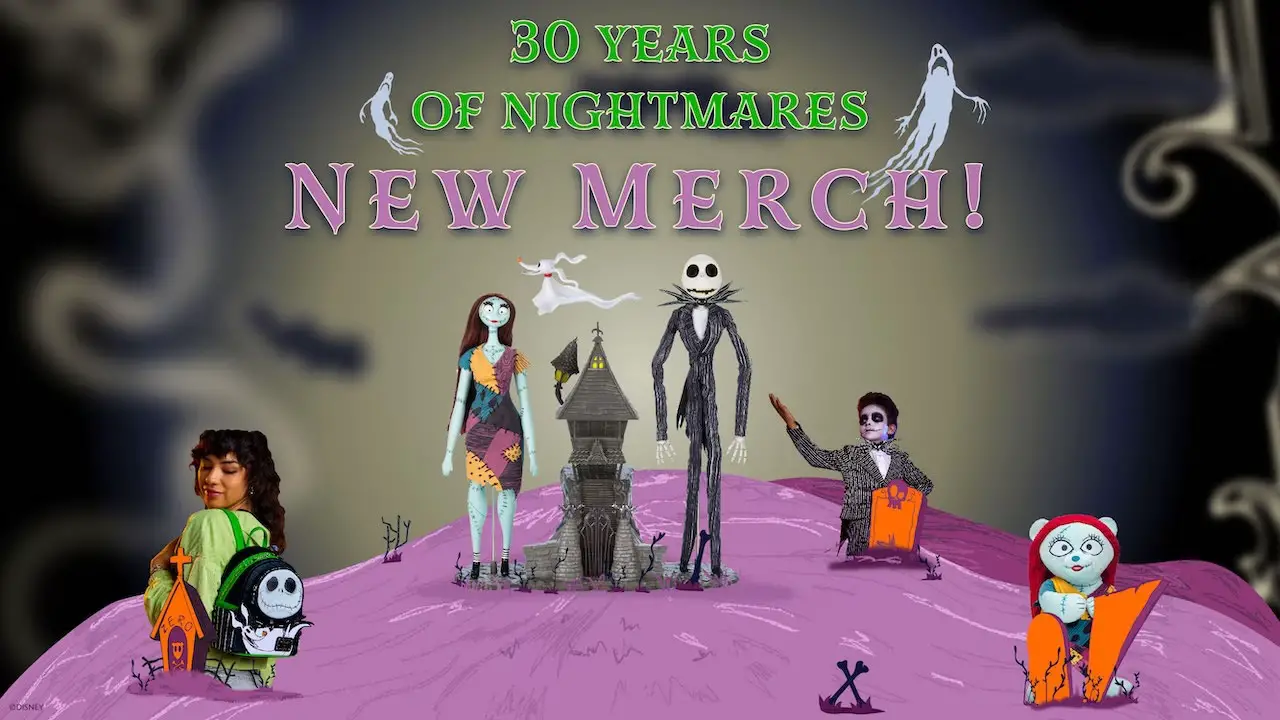 Check Out The New Merchandise and Offerings for 30th Anniversary of Tim Burton’s ‘The Nightmare Before Christmas’