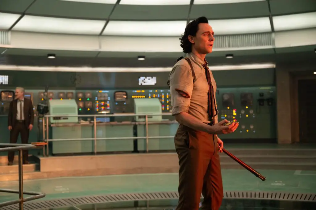 Tom Hiddleston as Loki in Marvel Studios’ Loki, exclusively on Disney+.