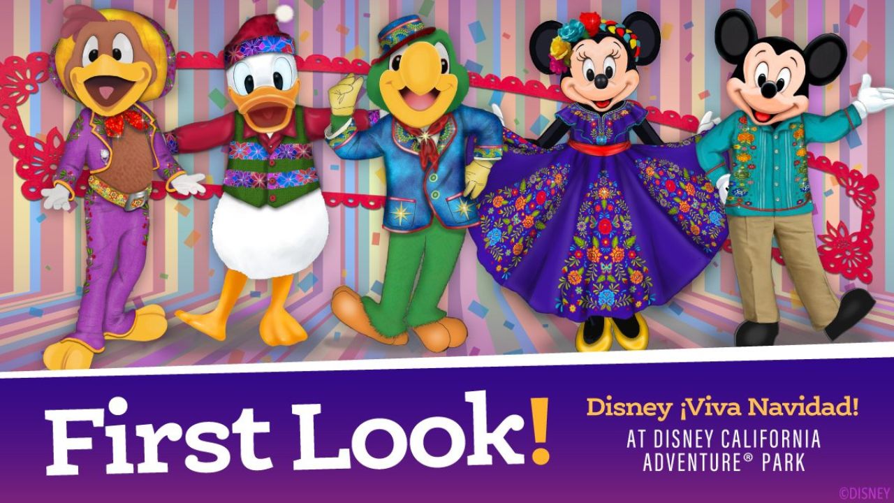 New Disney ¡Viva Navidad! Outfits Revealed for Mickey, Minnie, and the Three Cabelleros