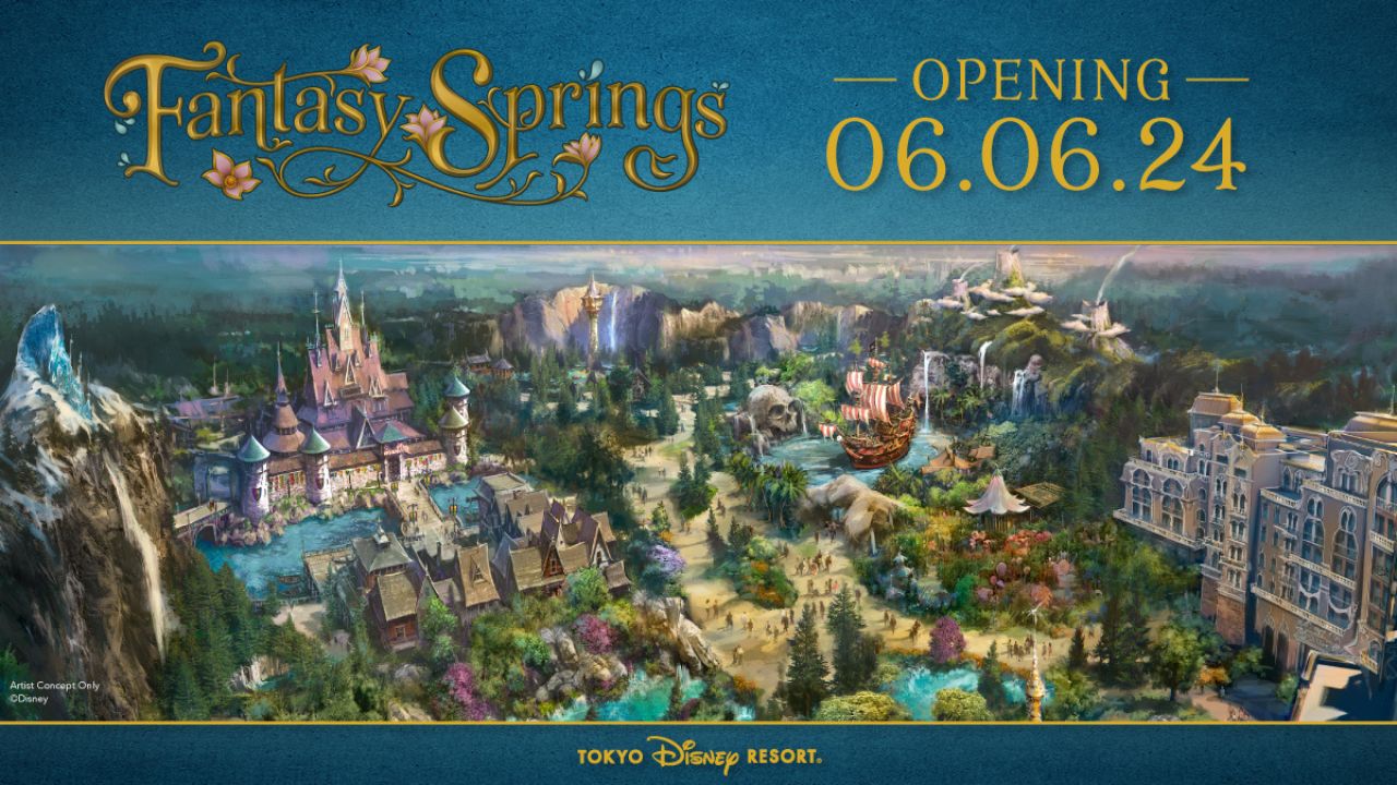 Fantasy Springs at Tokyo Disney Resort Gets Opening Date