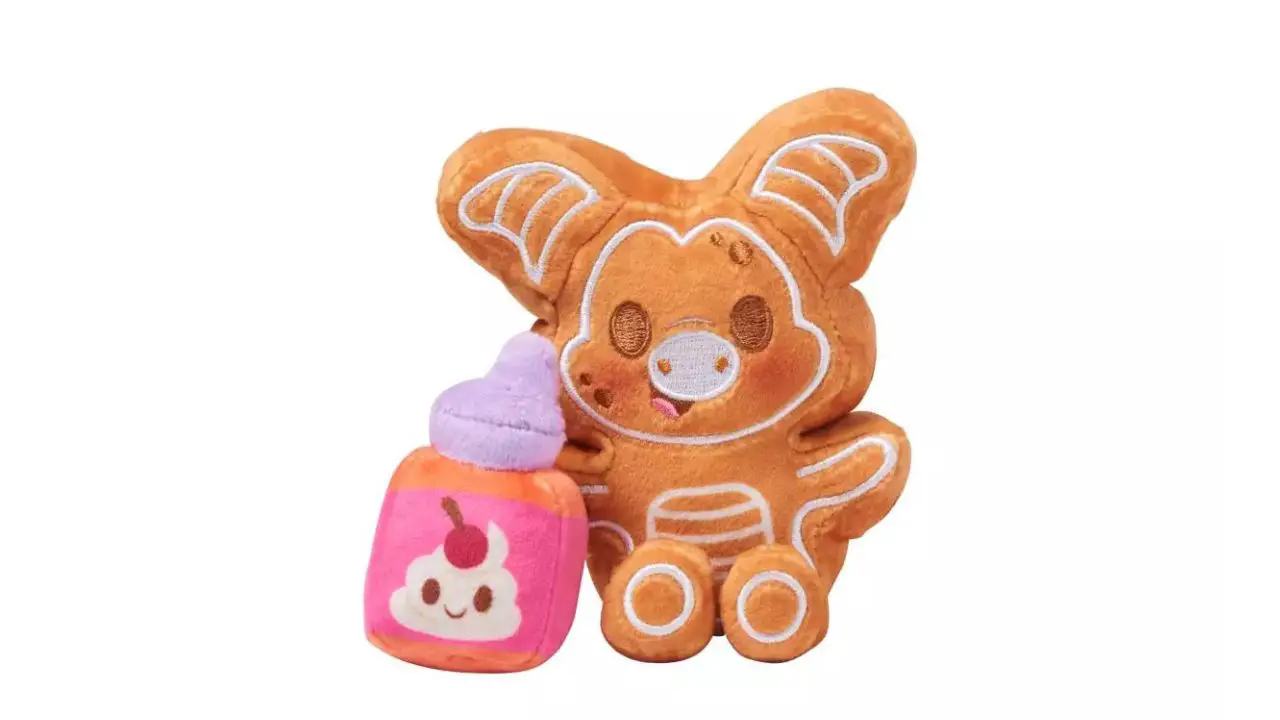 Figment Gingerbread Cookie with Frosting Disney Munchlings Plush Arrives on shopDisney for Limited Release