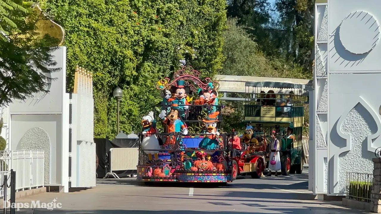 Halloween Cavalcade Returns to Disneyland on Disney's 100th Anniversary