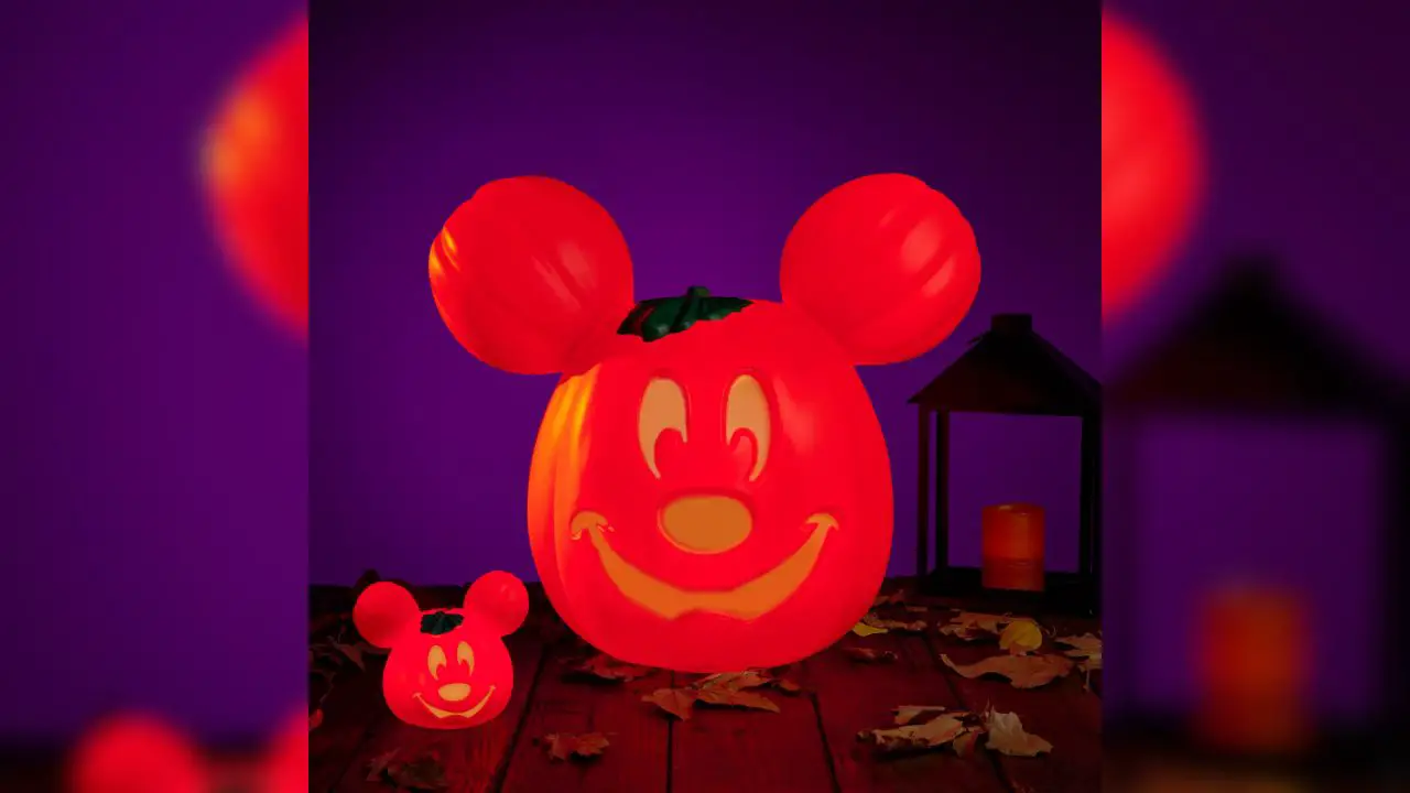 Popular Mickey Mouse Light-Up Pumpkins Coming Back to shopDisney