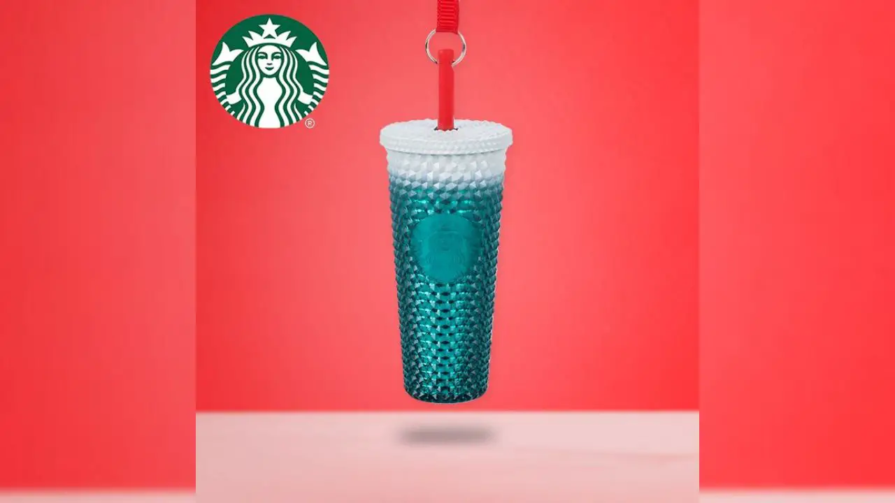 New Mickey Mouse Starbucks® Cold Cup Ornament Keychain Arriving on