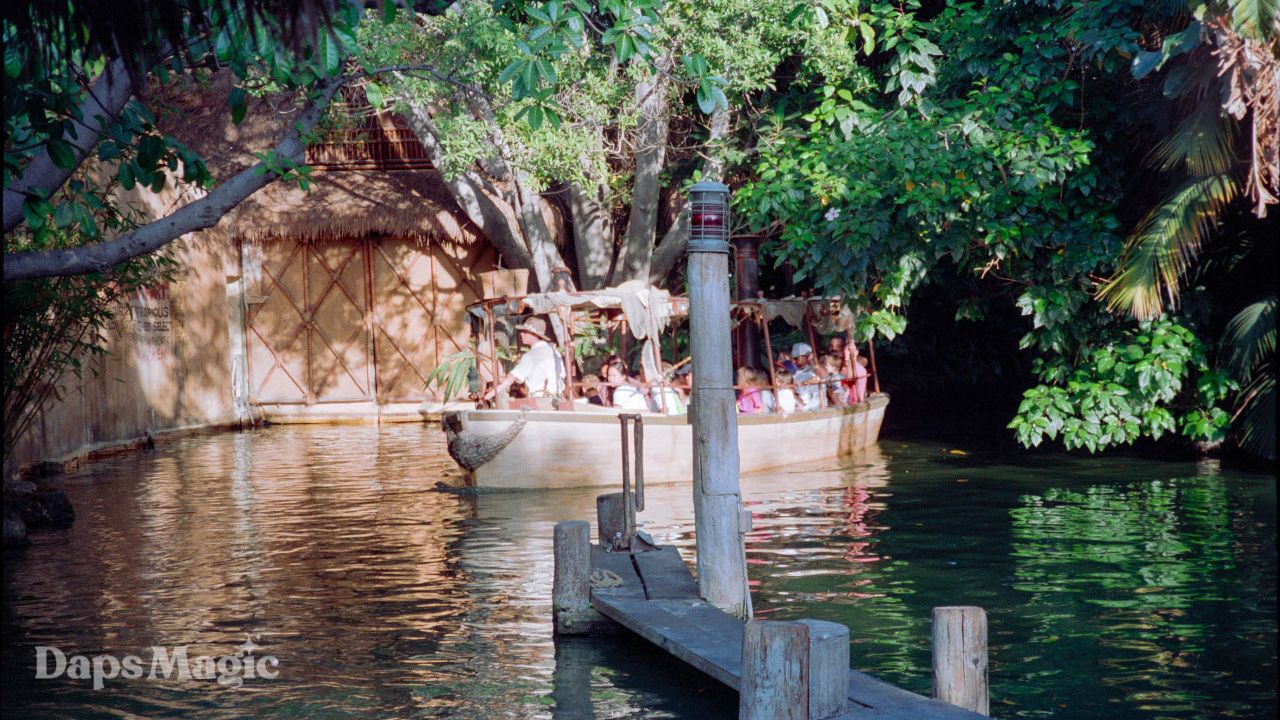 New Old Boats Appear in Adventureland - 30 Years Ago at Disneyland