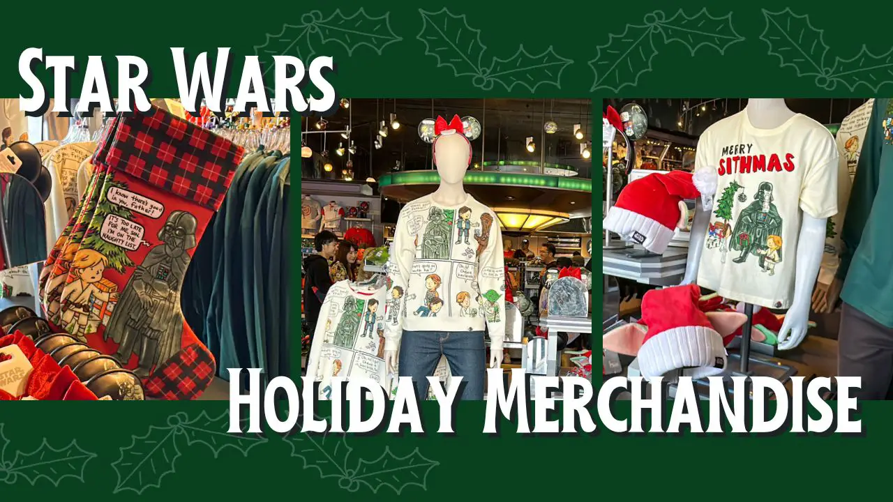 New Star Wars Holiday Merchandise Arrives at Disneyland