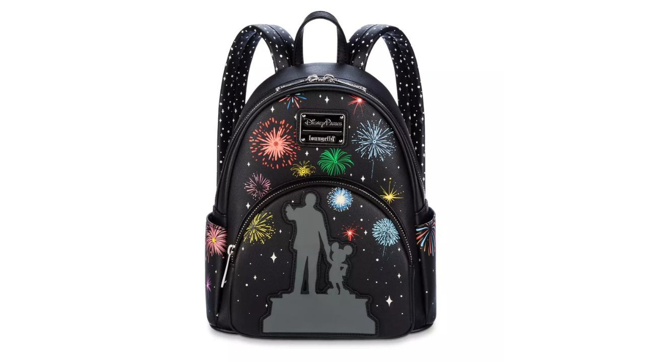 Disney100 Walt Disney and Mickey Mouse ”Partners” Light-Up Loungefly Mini Backpack Now Available