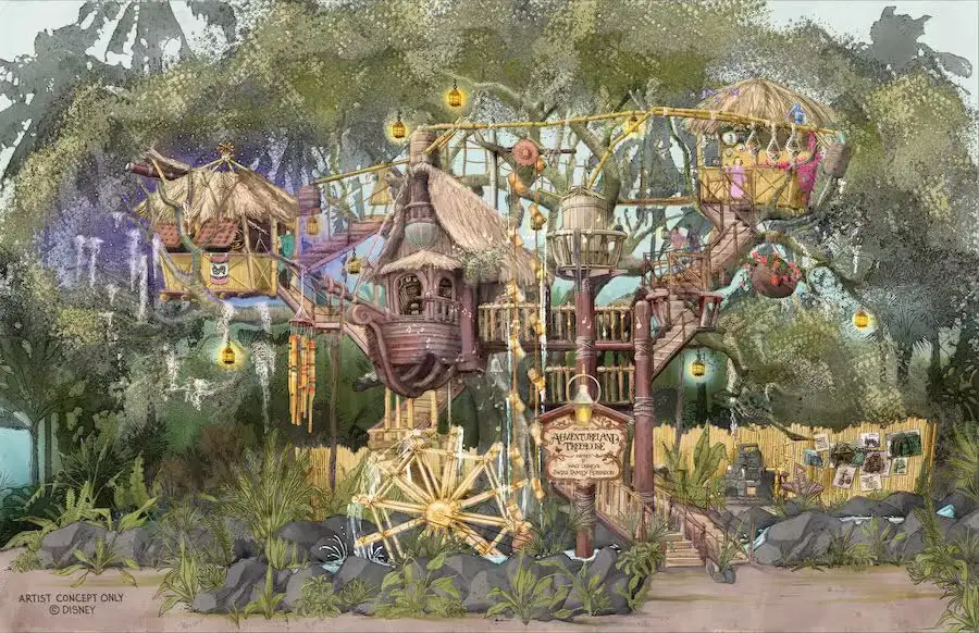 Adventureland Treehouse to Open at Disneyland Park on Friday, November 10
