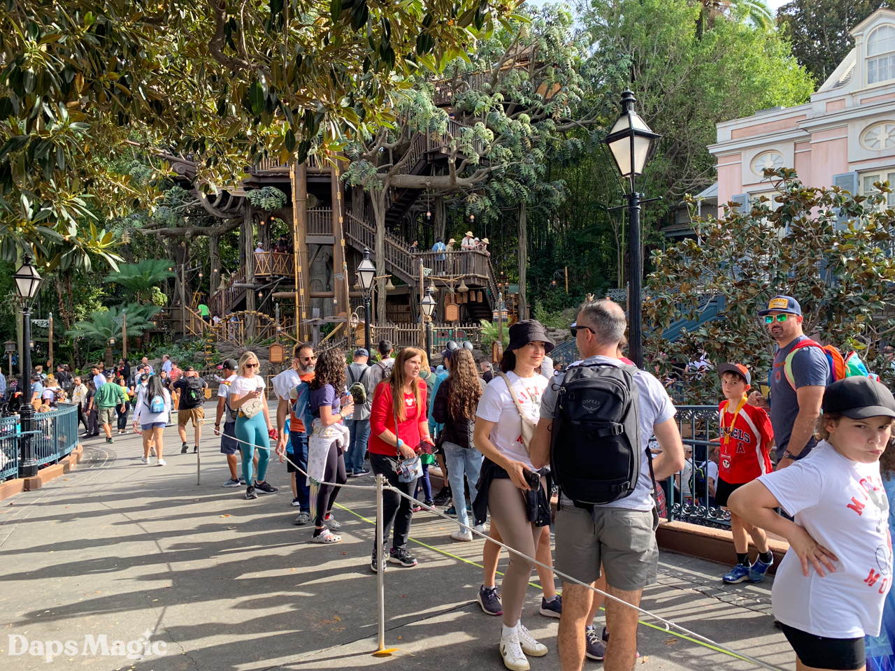 Adventureland Treehouse Opening Day November 10 202373 Daps Magic