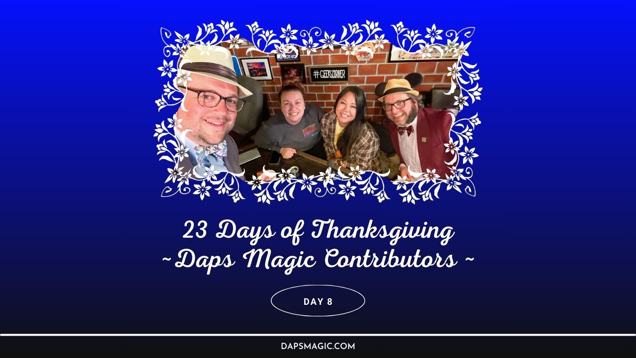 Contributors – Day Eight – 23 Days of Thanksgiving