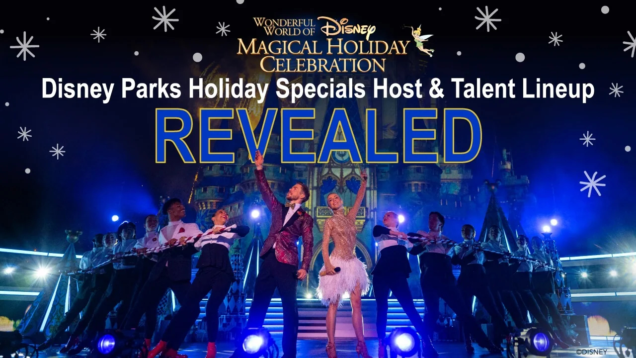 Stars and Schedule for 2023 Holiday TV Specials Announced by Disney Parks and ABC 