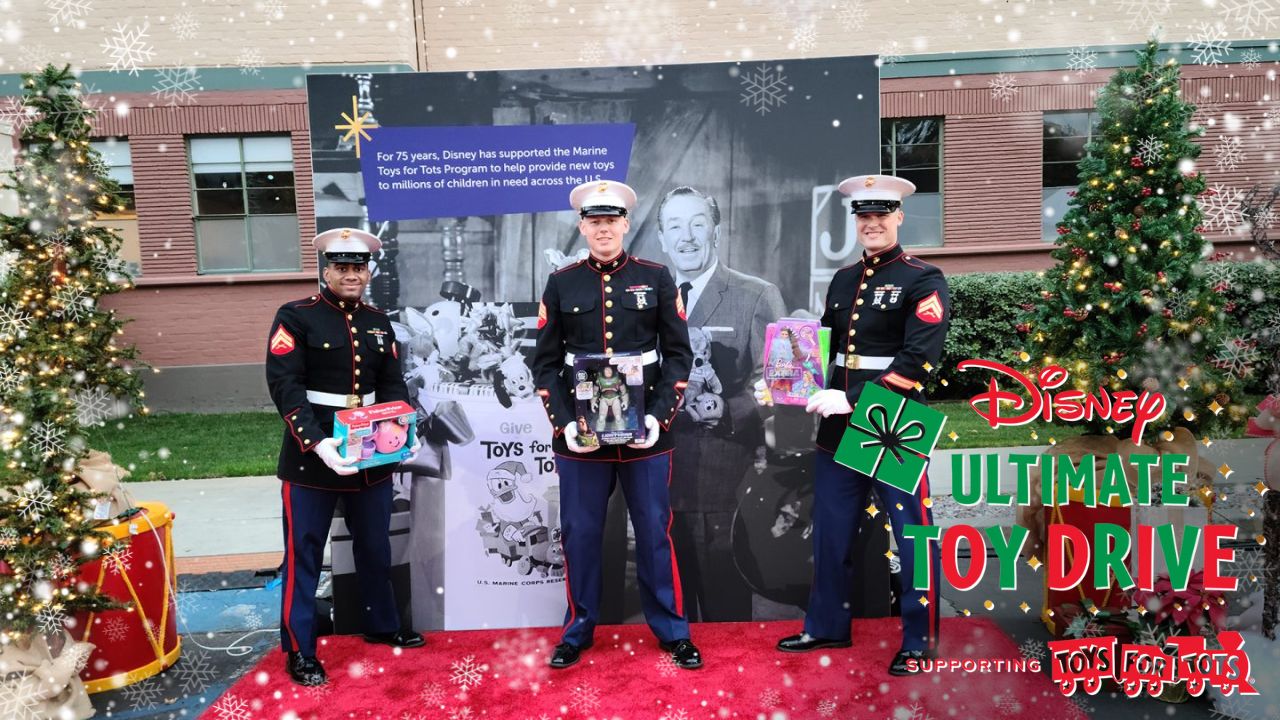 Disney Ultimate Toy Drive Kicks Off In Support of the Marine Toys for Tots Program