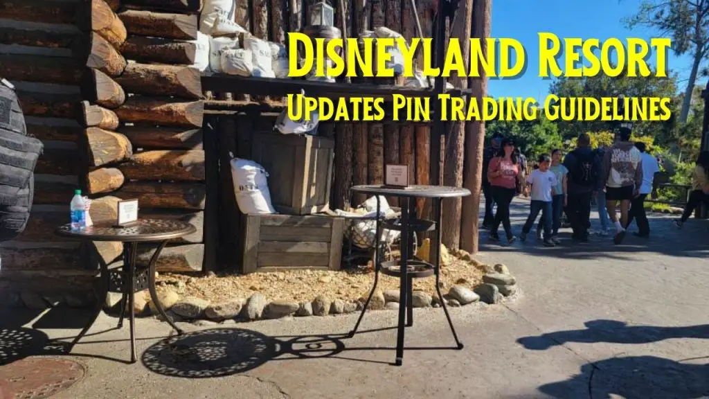 Disneyland Pin-Trading Table