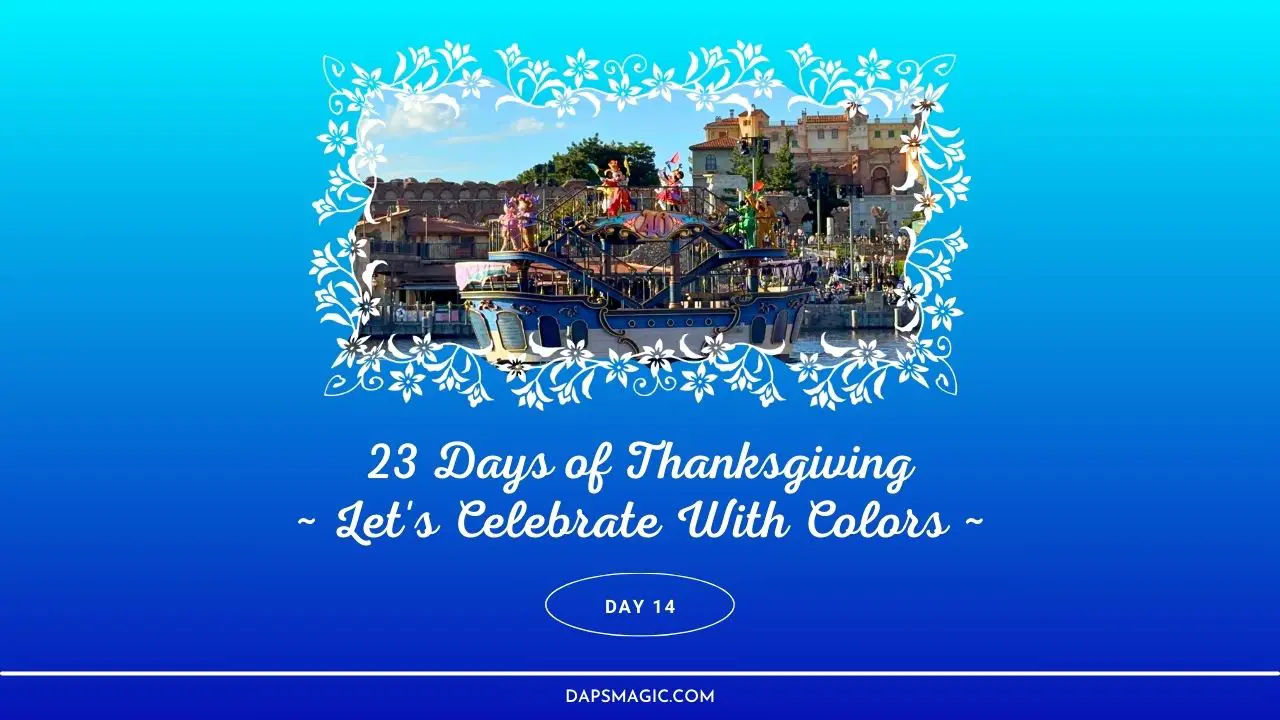 Let’s Celebrate With Colors – Day Fourteen – 23 Days of Thanksgiving