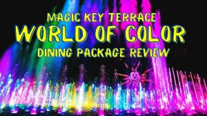 Magic Key Terrace World of Color Dining Package Review