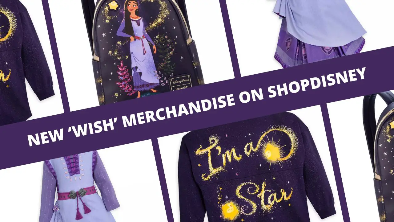 Spirit Jersey, Loungefly Mini Backpack, and Asha Costume Among New ‘Wish’ Merchandise Arrivals on shopDisney